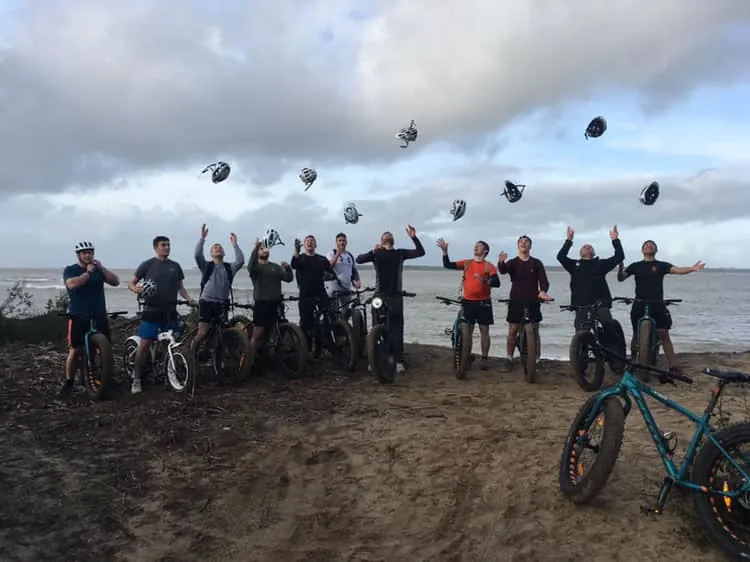 balade fat bike La Palmyre